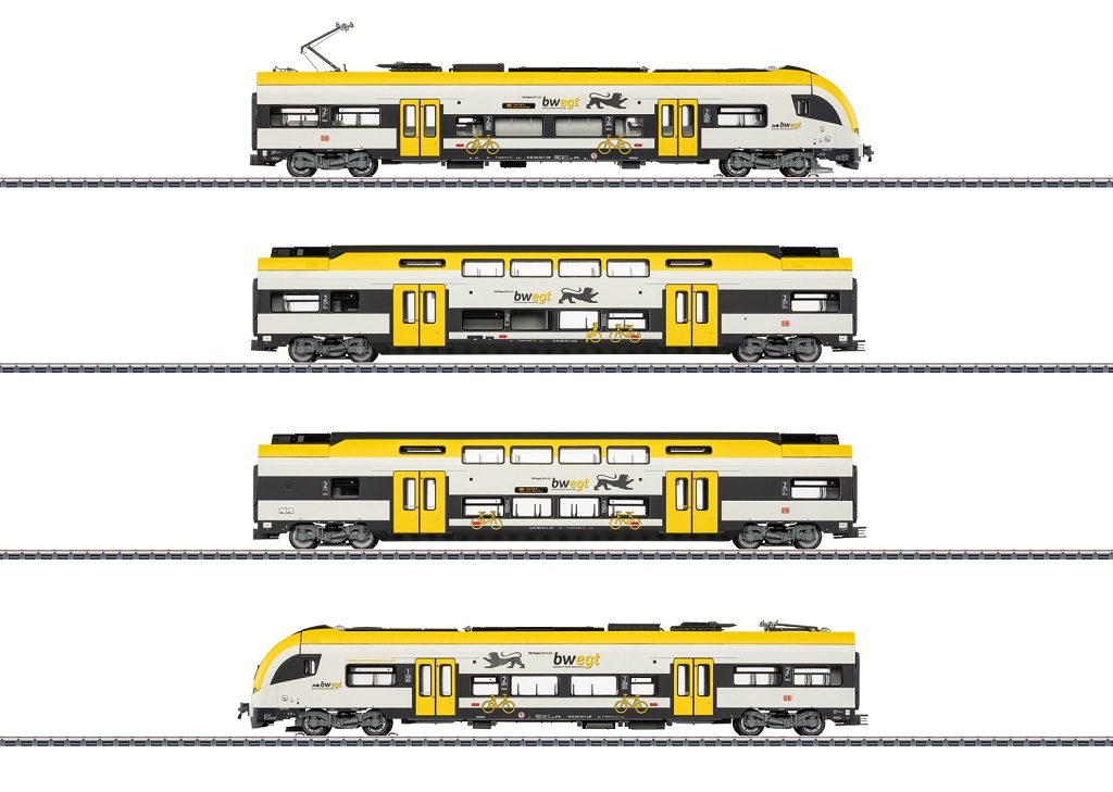 Marklin 38463 HO規 Siemens Desiro HC DB AG 電力車組.四輛