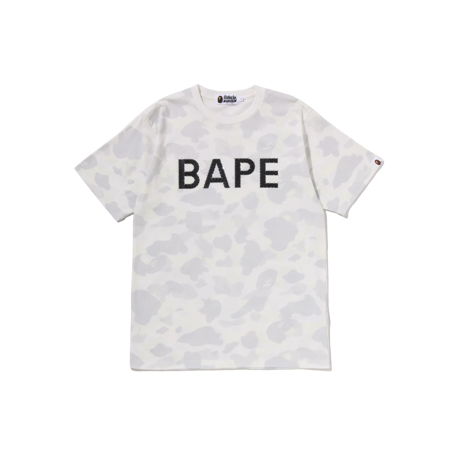-(B3b01)-A BATHING APE CITY GLOW IN THE DARK CAMO RHINESTONE BAPE LOGO TEE 26SS 水鑽字體 夜光迷彩 短T-1M30109301
