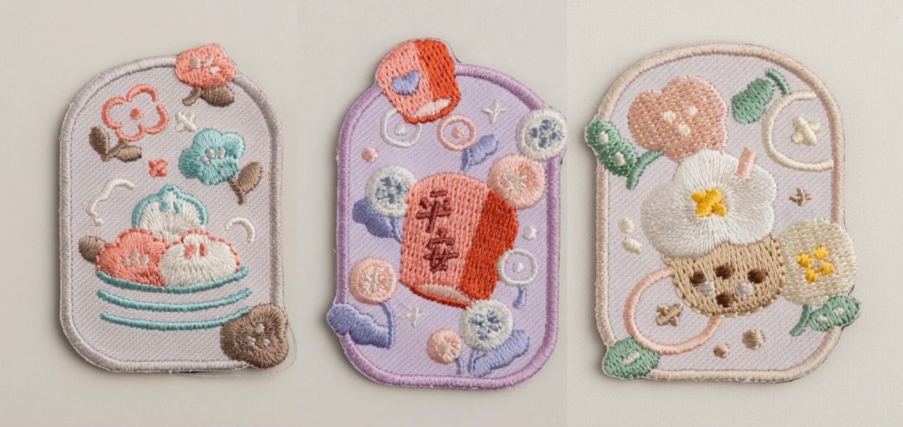 台湾をテーマにした刺繍デザインのかわいいマグネット｜来好 LAI HAO