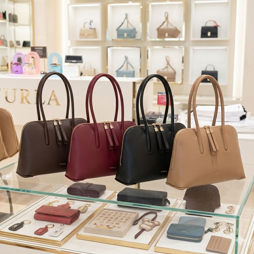 【預購】Furla H051683 Atmosfera 中號圓頂手提包