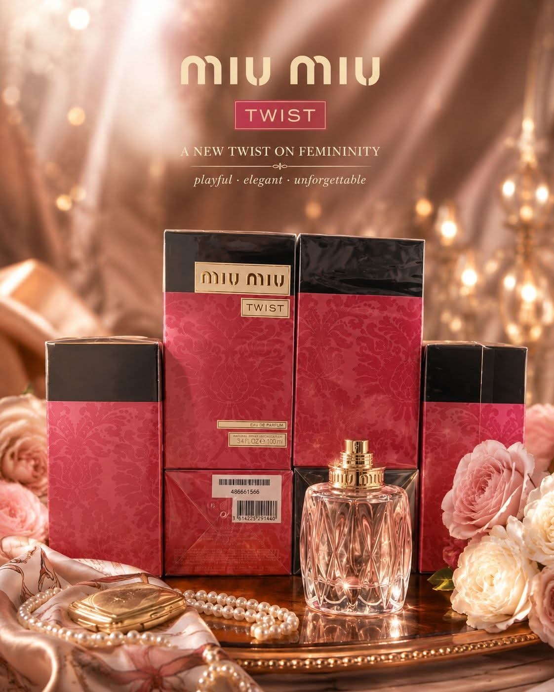 Miu Miu Twist Eau de Parfum 遊轉幻境香氛香水100ml