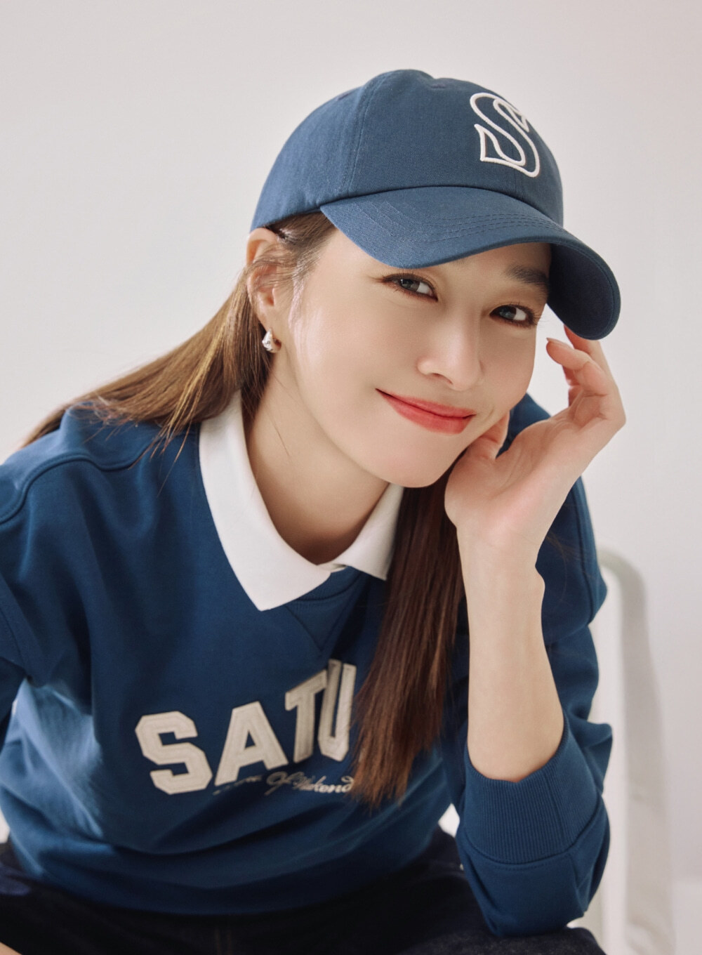 SATUR S Logo Vintage Casual Ball Cap