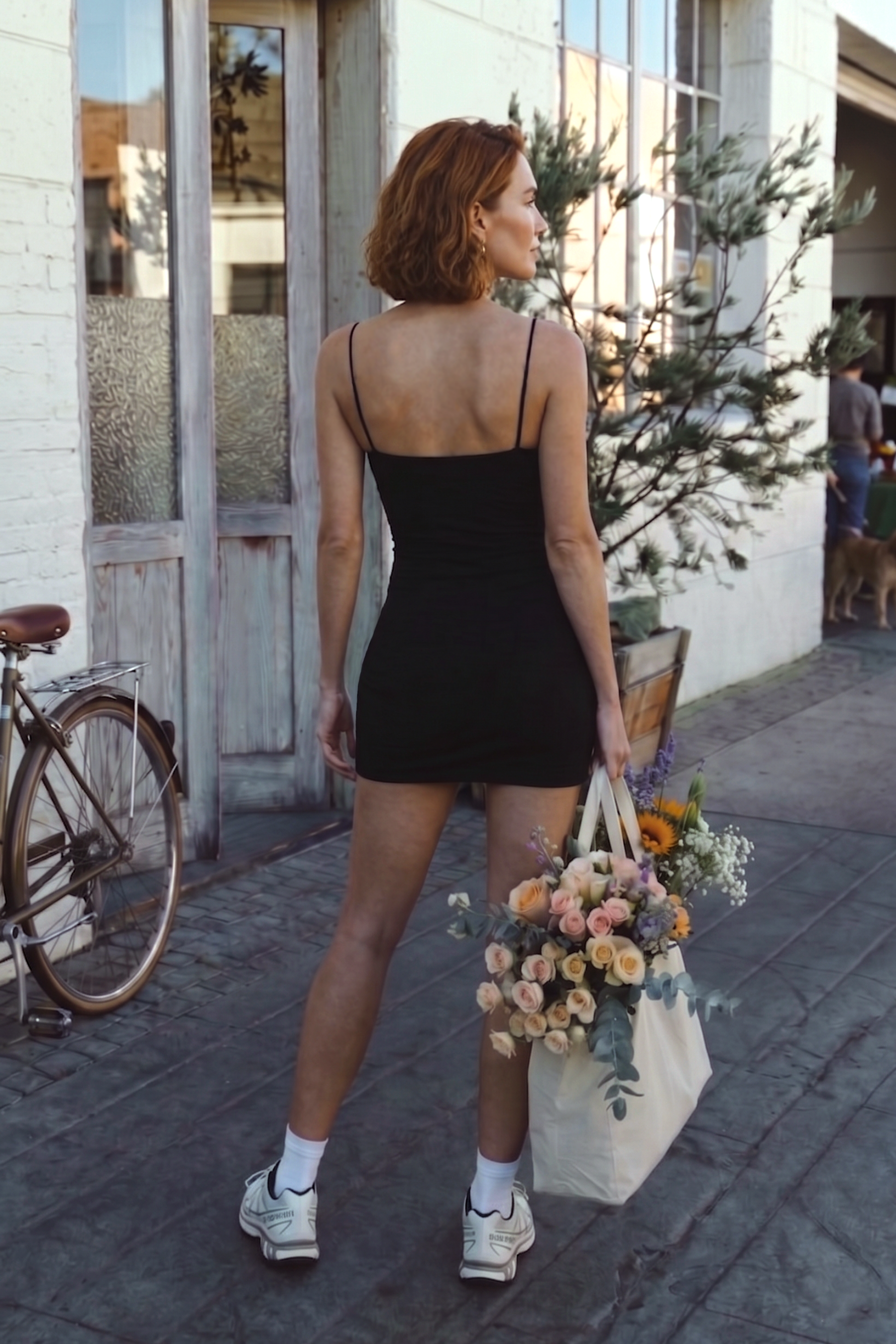Souple Essentiel Stretch A-Line Dress
