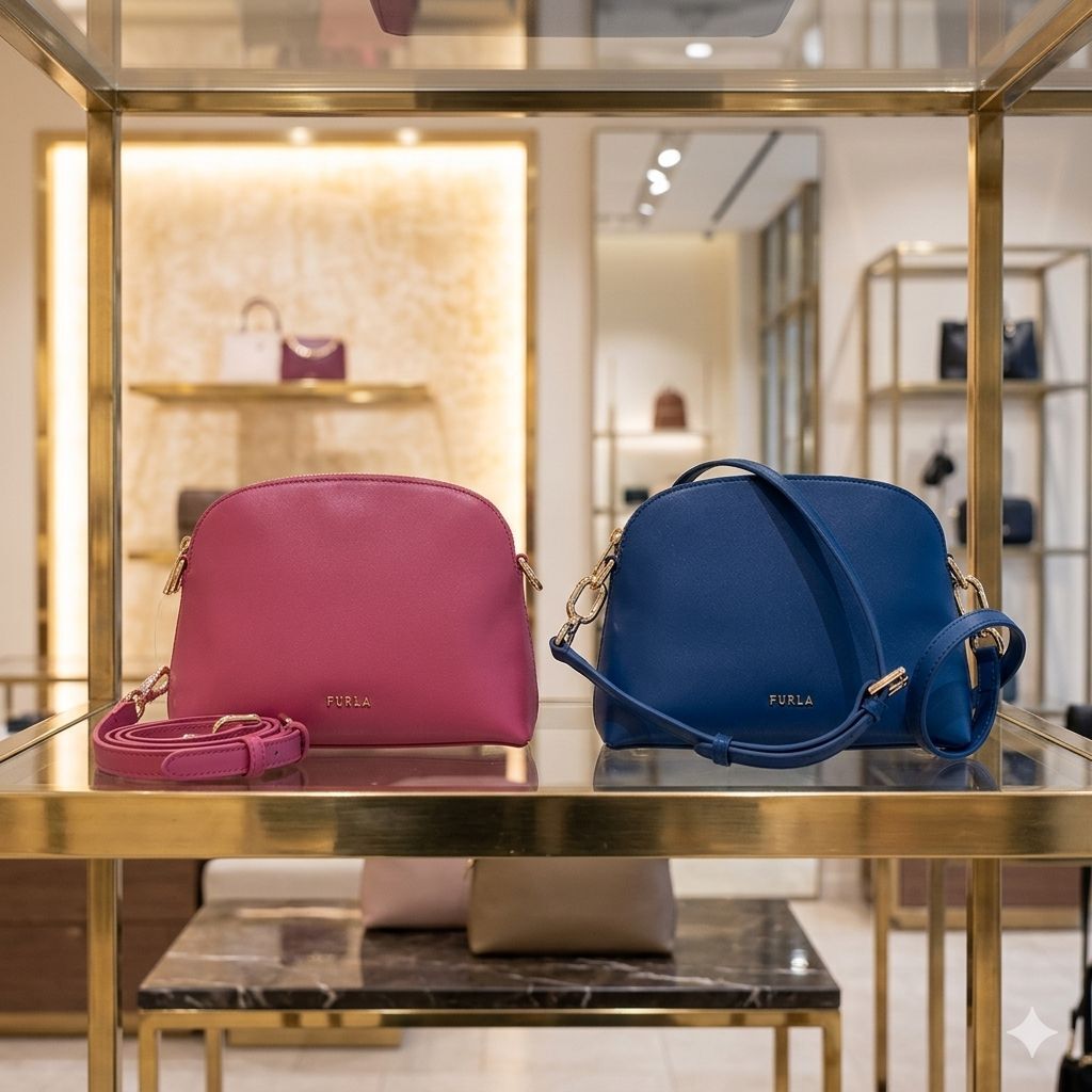 【預購】 Furla  H051647 Zelda Mini 貝殼斜挎包
