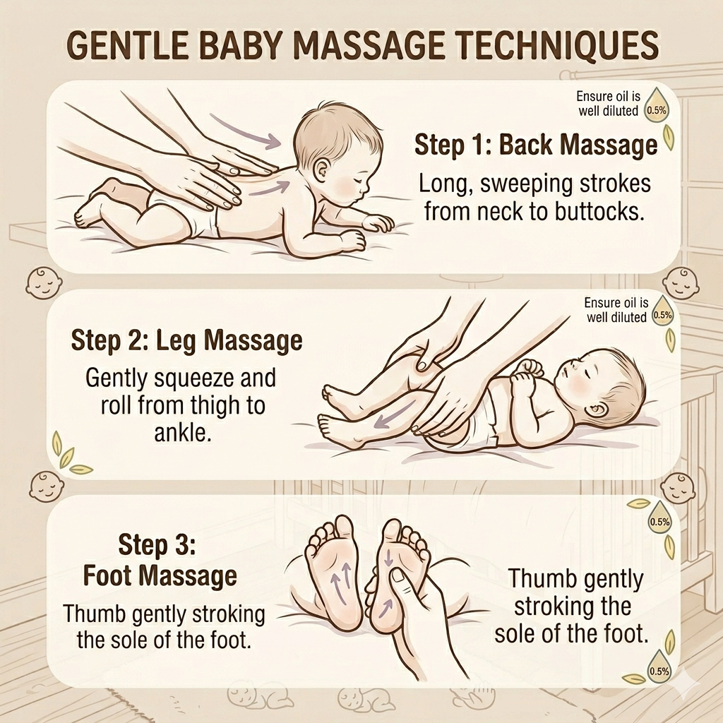 mommy.A+b organic essential oil and massage oil