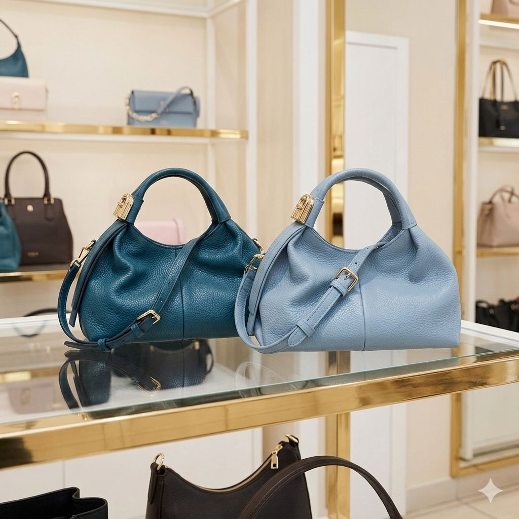 【預購】 Furla  H051640 Planeta S Hobo柔軟皮革肩背包