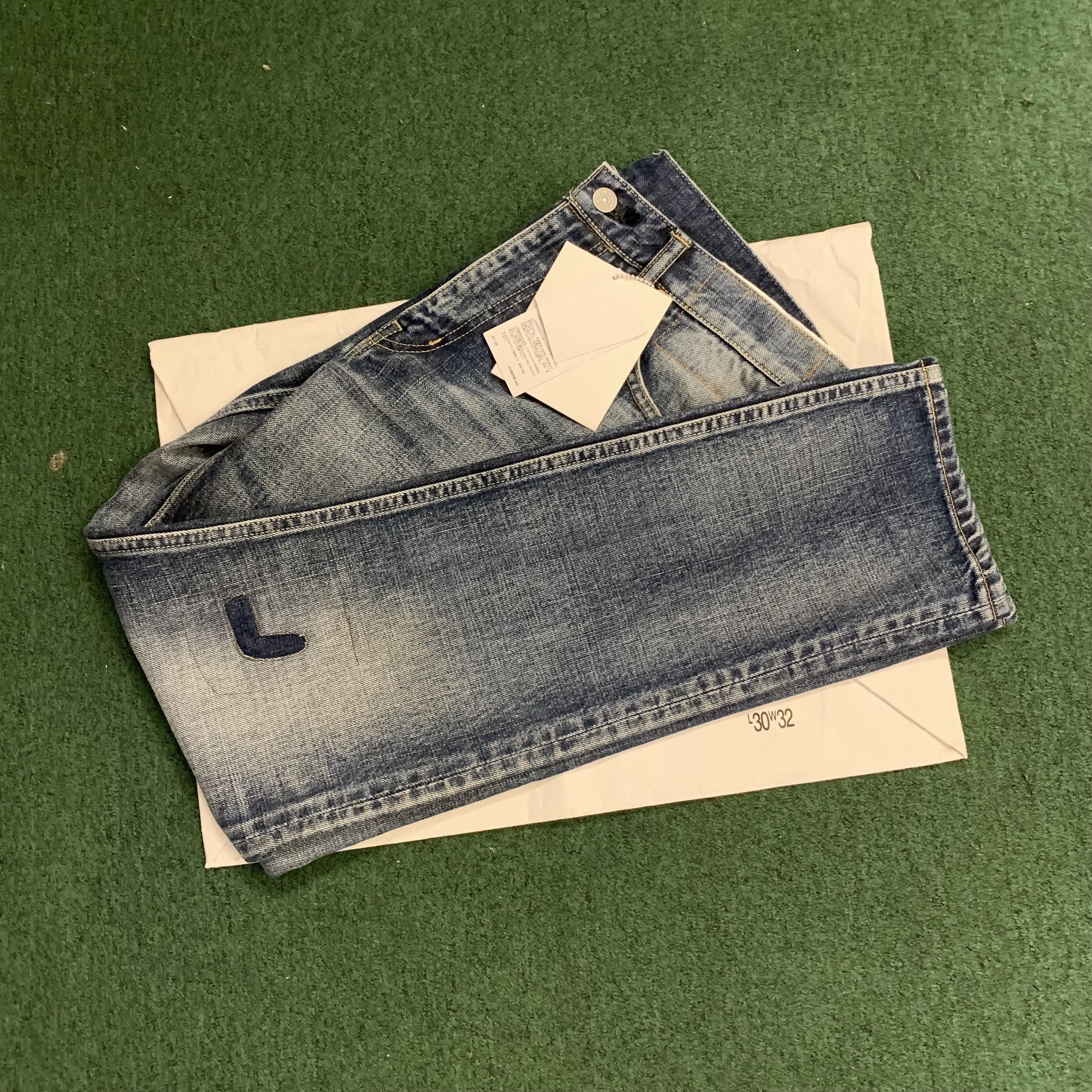 VISVIM SOCIAL SCULPTURE DAMAGED-20 JEANS (03 CUT) - SIZE 32 IN STOCK NOW (現貨發售中)