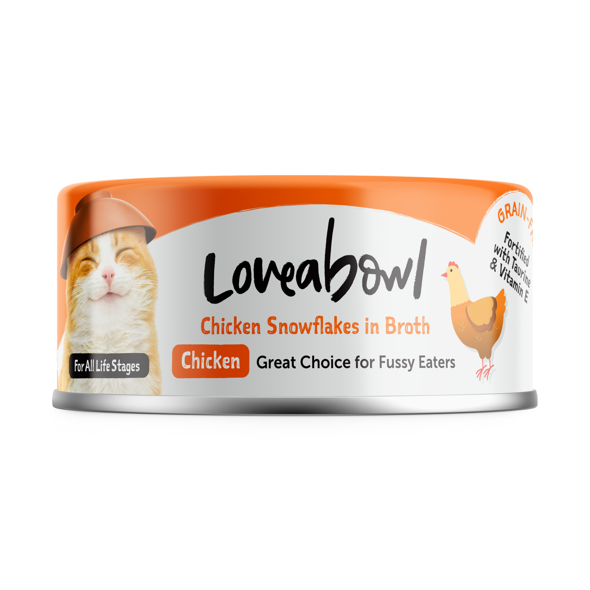 Loveabowl 無穀物貓罐頭| 嫩雞| 70g