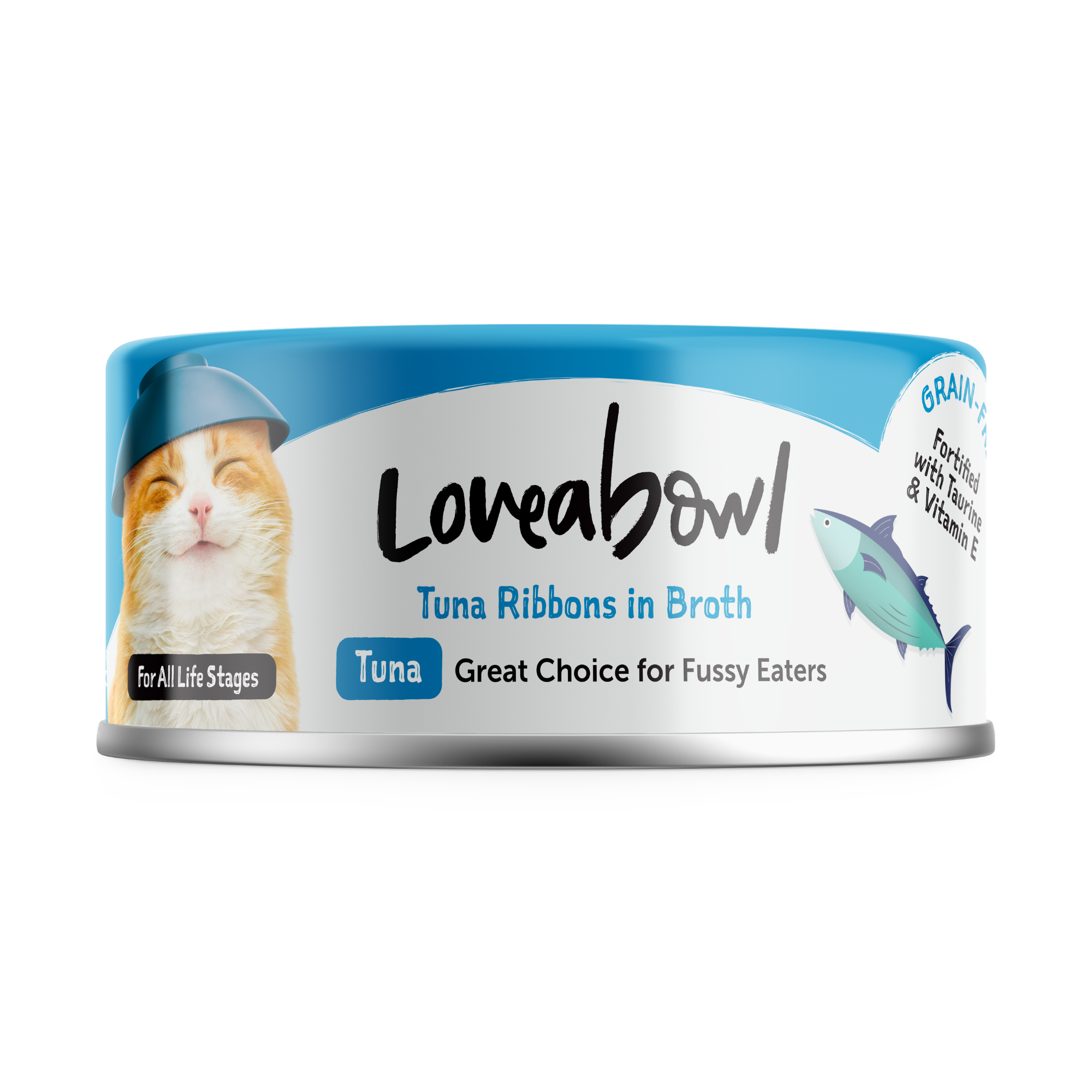 Loveabowl 無穀物貓罐頭| 吞拿魚| 70g