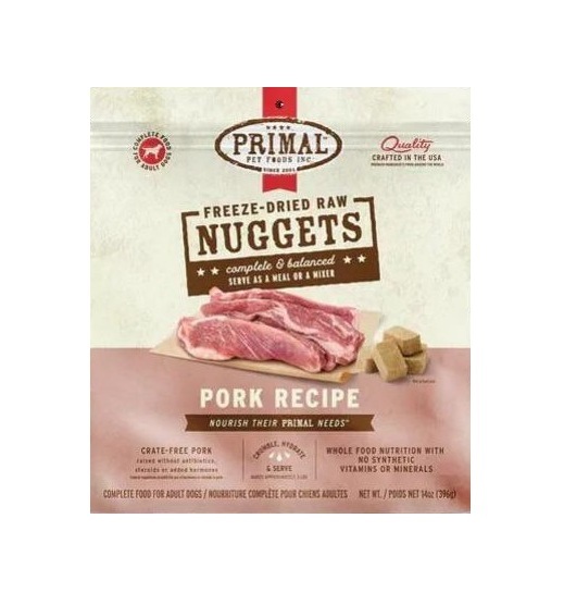 Primal 脫水凍乾狗糧-豬肉配方(30 OZ)