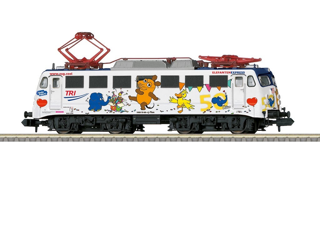 Minitrix 16260 N規 Class 110.3 大象快車 數位音效電車