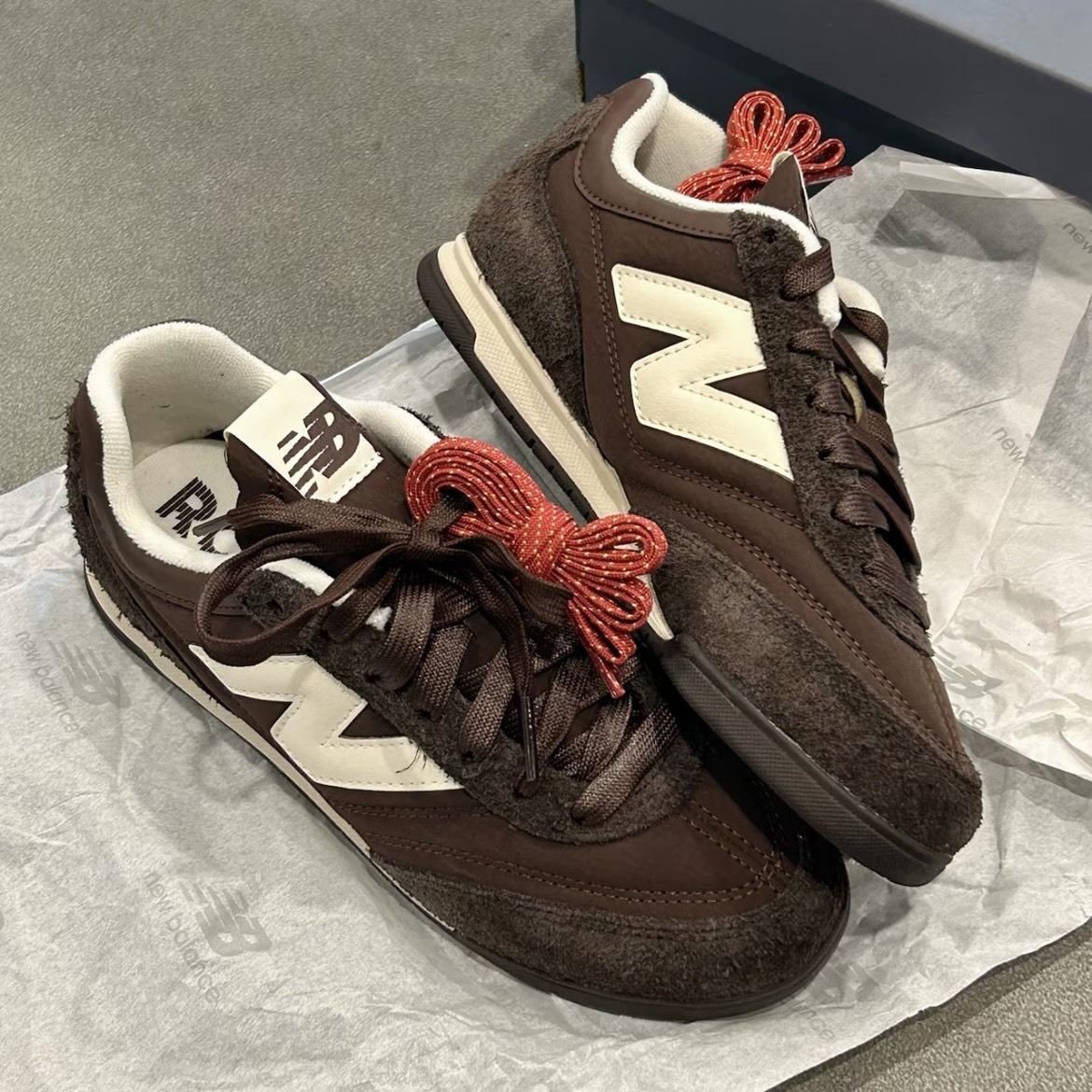 【代購】New Balance RC42  復古低幫休閒鞋｜棕色