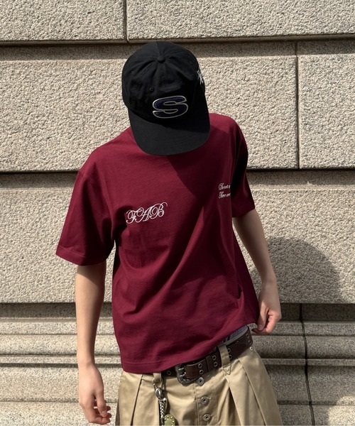 <日常好搭> 日本 限定 kutir MEN Boxy 刺繡 短袖 T恤 五色