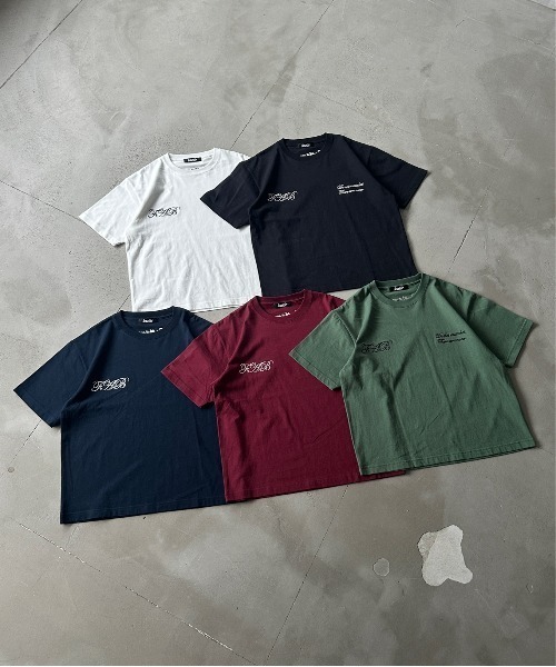 <日常好搭> 日本 限定 kutir MEN Boxy 刺繡 短袖 T恤 五色