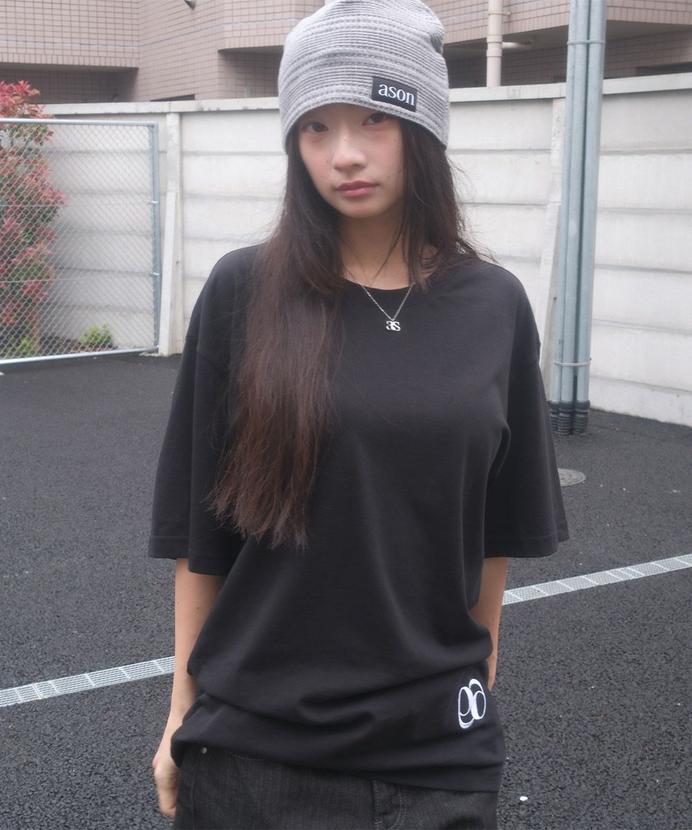 ASON 寬版短袖T恤 AS_P0000DBF