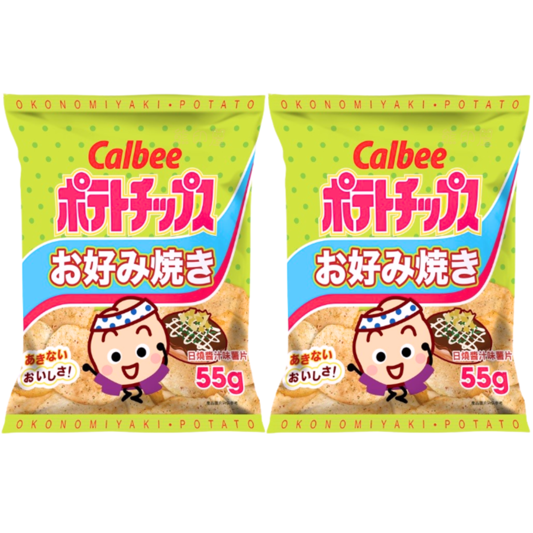 卡樂B日燒醬汁味薯片55G X 2 (香港版)