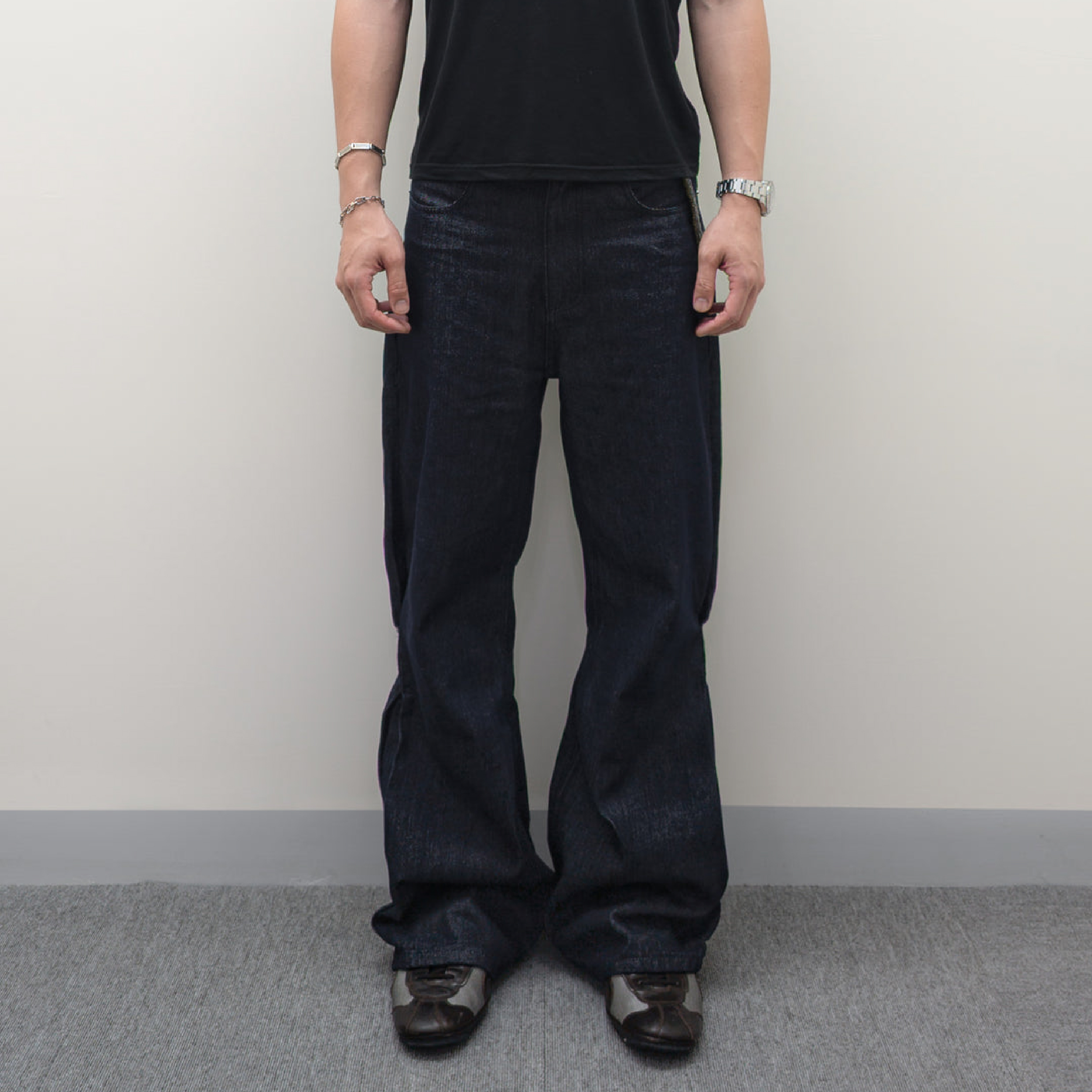 1dyll.assemblag 1ds Type2 Flared Demin Pants