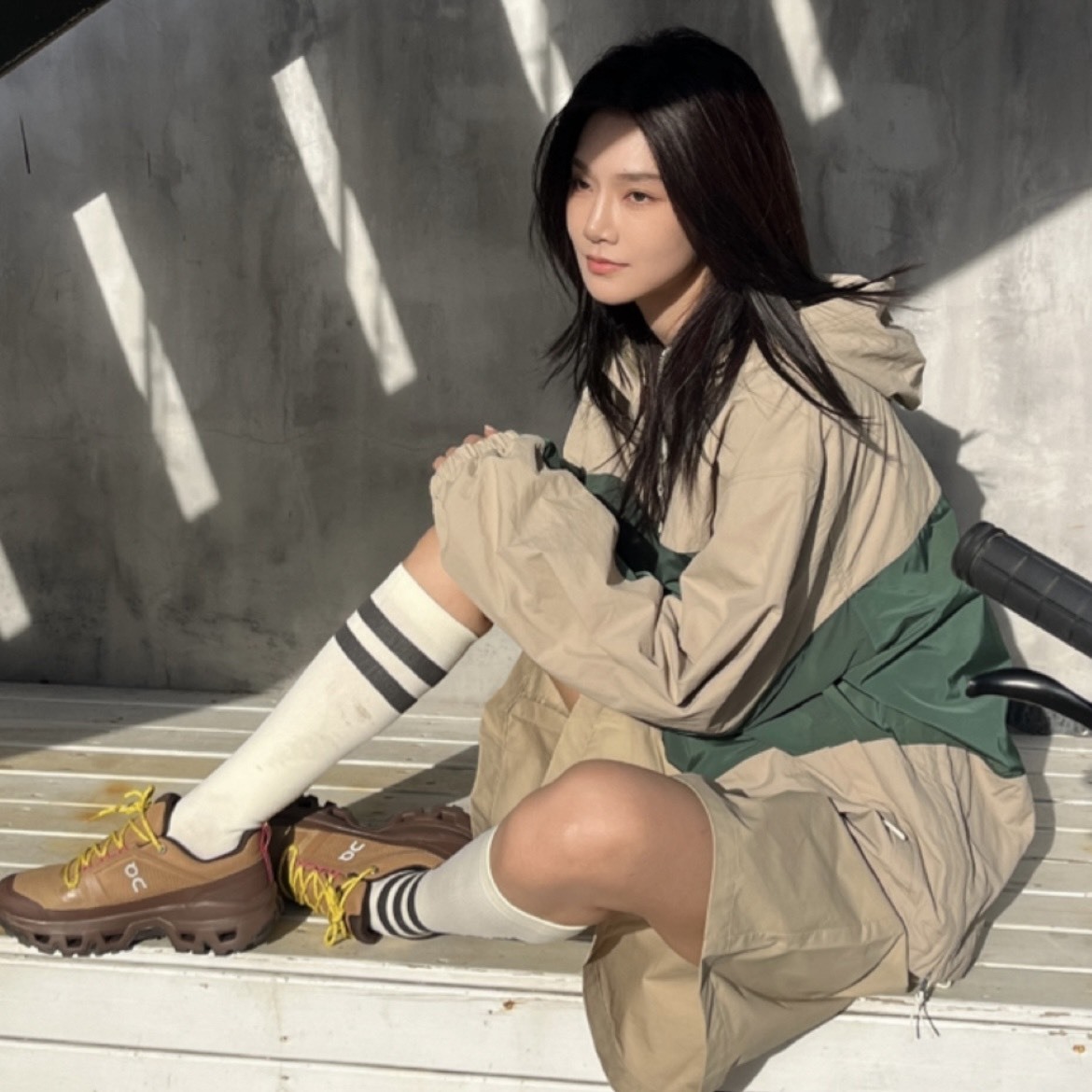 【代購】On × Zendaya × Law Roach  Half-Zip Anorak 連帽寬鬆長袖衛衣
