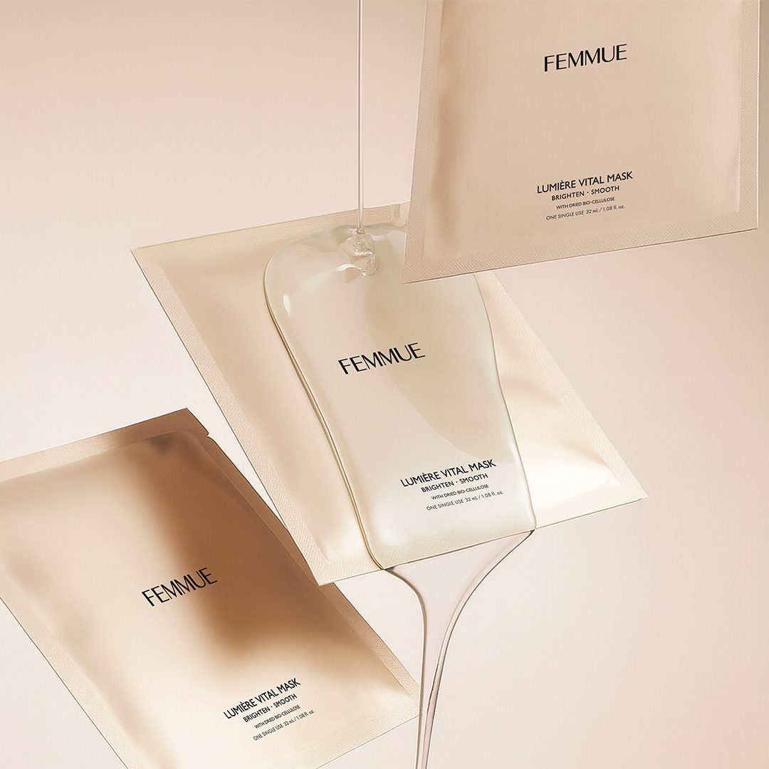 FEMMUE Lumiere Vital Mask 煥亮賦活VC生物纖維面膜