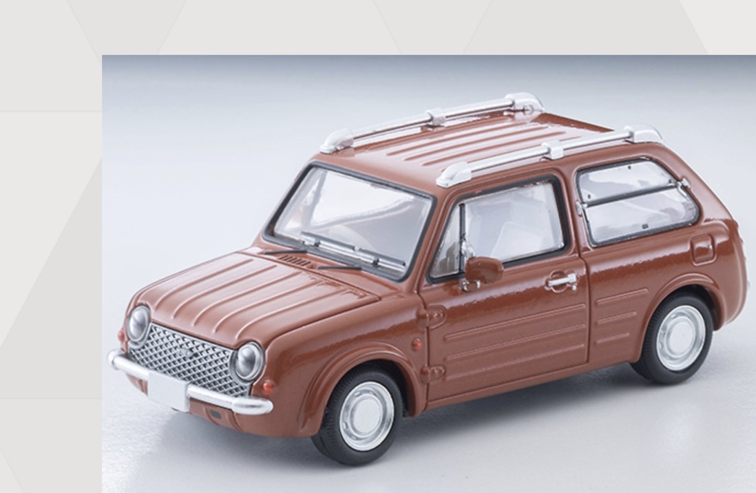 預訂 Pre Order - Tomytec LV-N379b 1989 Nissan PAO (Terracotta)