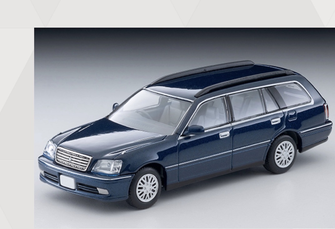 預訂 Pre Order - Tomytec LV-N378b Toyota Crown Estate Royal Saloon (Navy Blue)