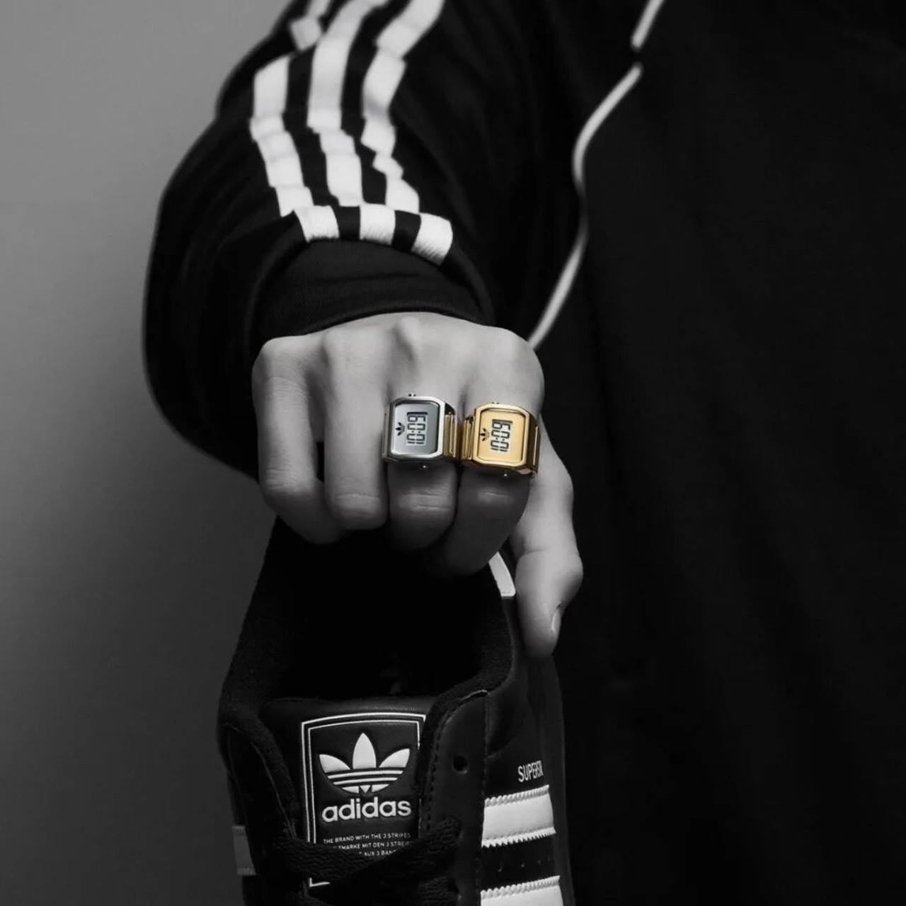 【預購】ADIDAS ORIGINAL 戒指手錶 石英機芯 不鏽鋼表 兩色 AOST260362