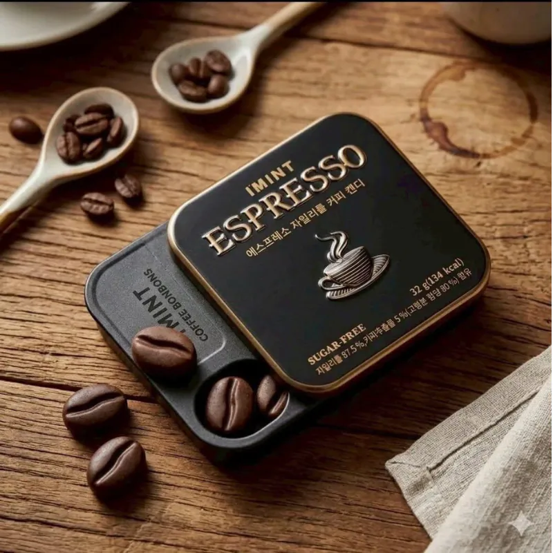 現貨丨韓國CU爆紅 IMINT Espresso 濃縮咖啡薄荷糖 32g
