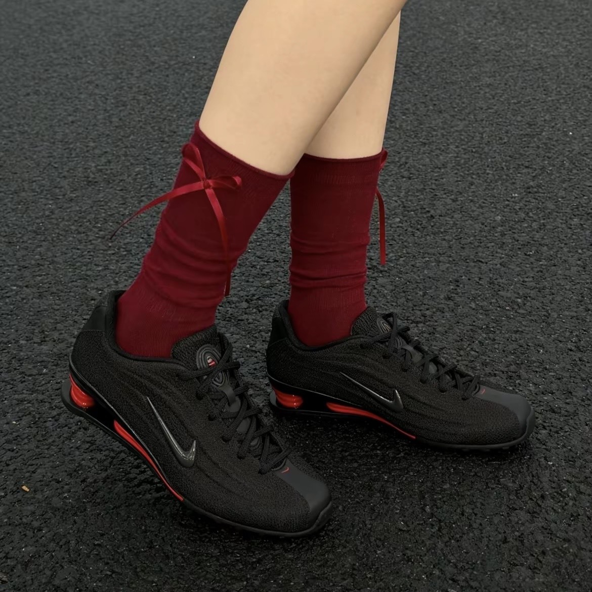 【代購】Nike SHOX Z CNY 新春限定  馬年新春款｜黑紅配色｜女款