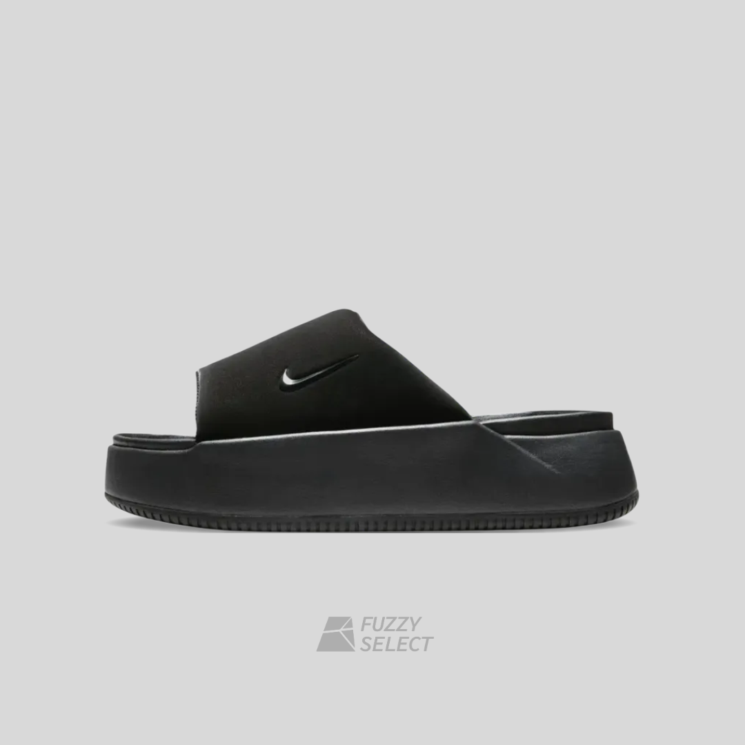 【逢甲 FUZZY】W Nike Calm Elevation "Black'' 厚底拖 黑色 HJ5601-002
