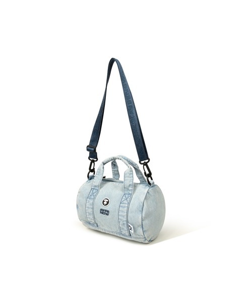 【AAPE 】0501發售 AAPE NOW DENIM BOSTON BAG