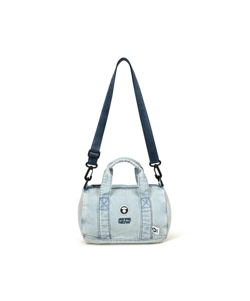 【AAPE 】0501發售 AAPE NOW DENIM BOSTON BAG