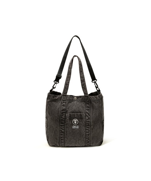 【AAPE 】0501發售 AAPE NOW DENIM 2WAY TOTE BAG