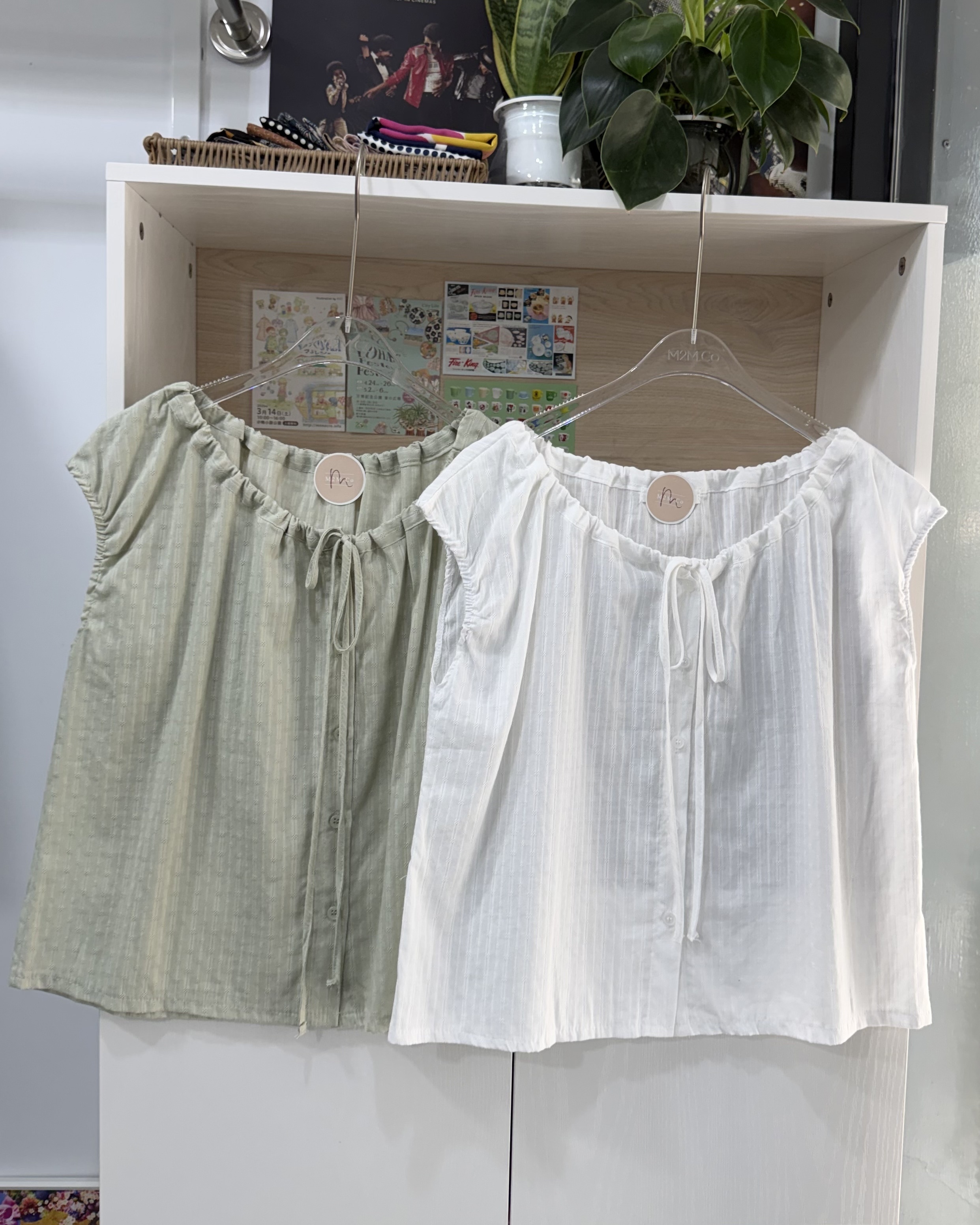 5月新品♥寬鬆鈕扣設計Top
