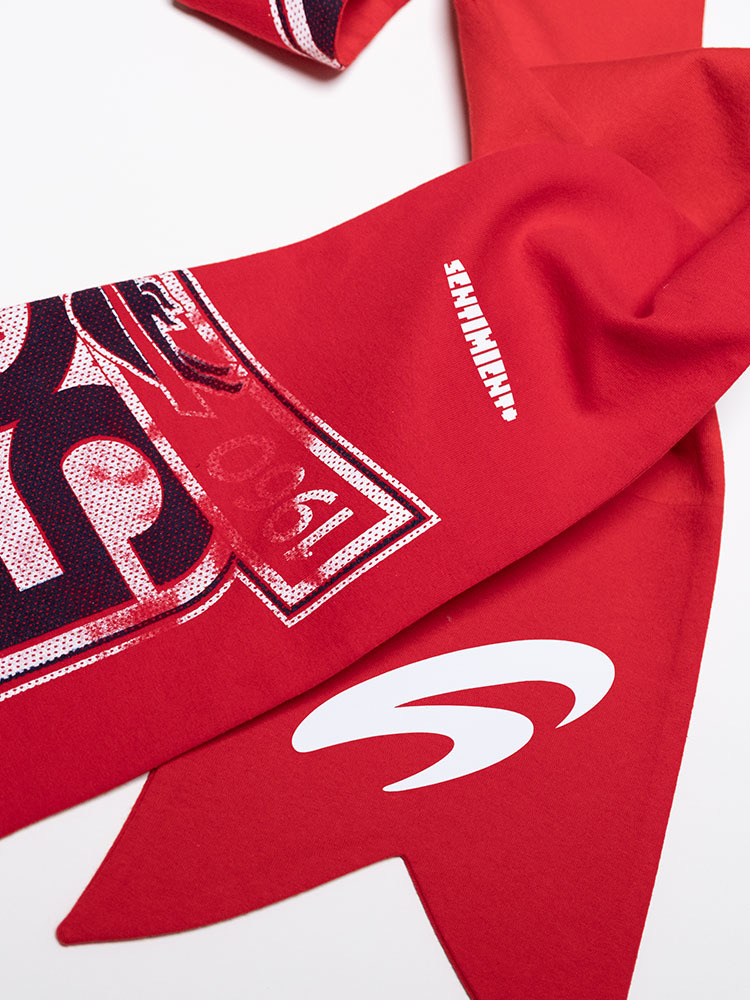 T Shirt Scarf - Red