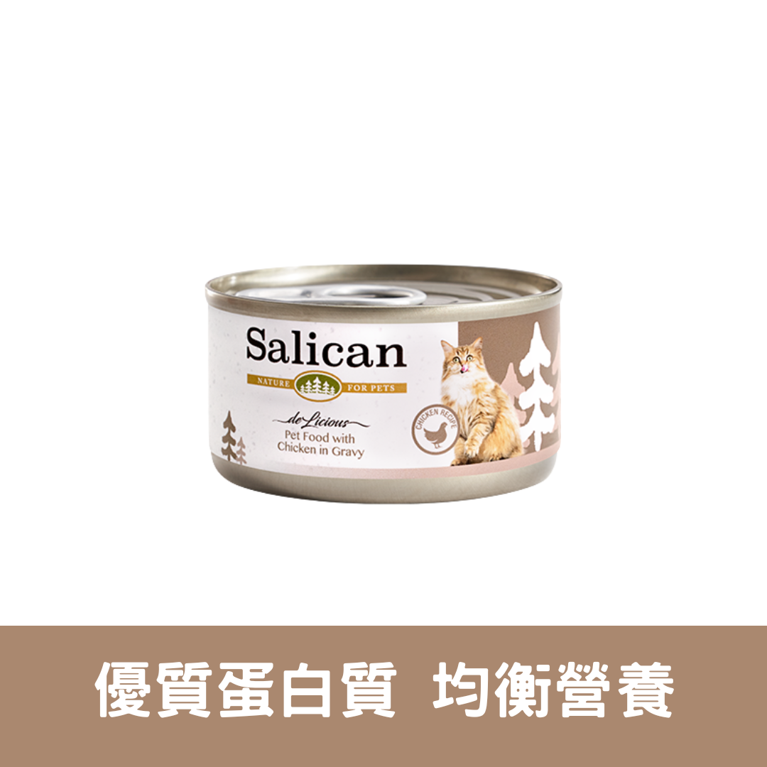 Salican 肉汁貓罐| 雞肉| 85g