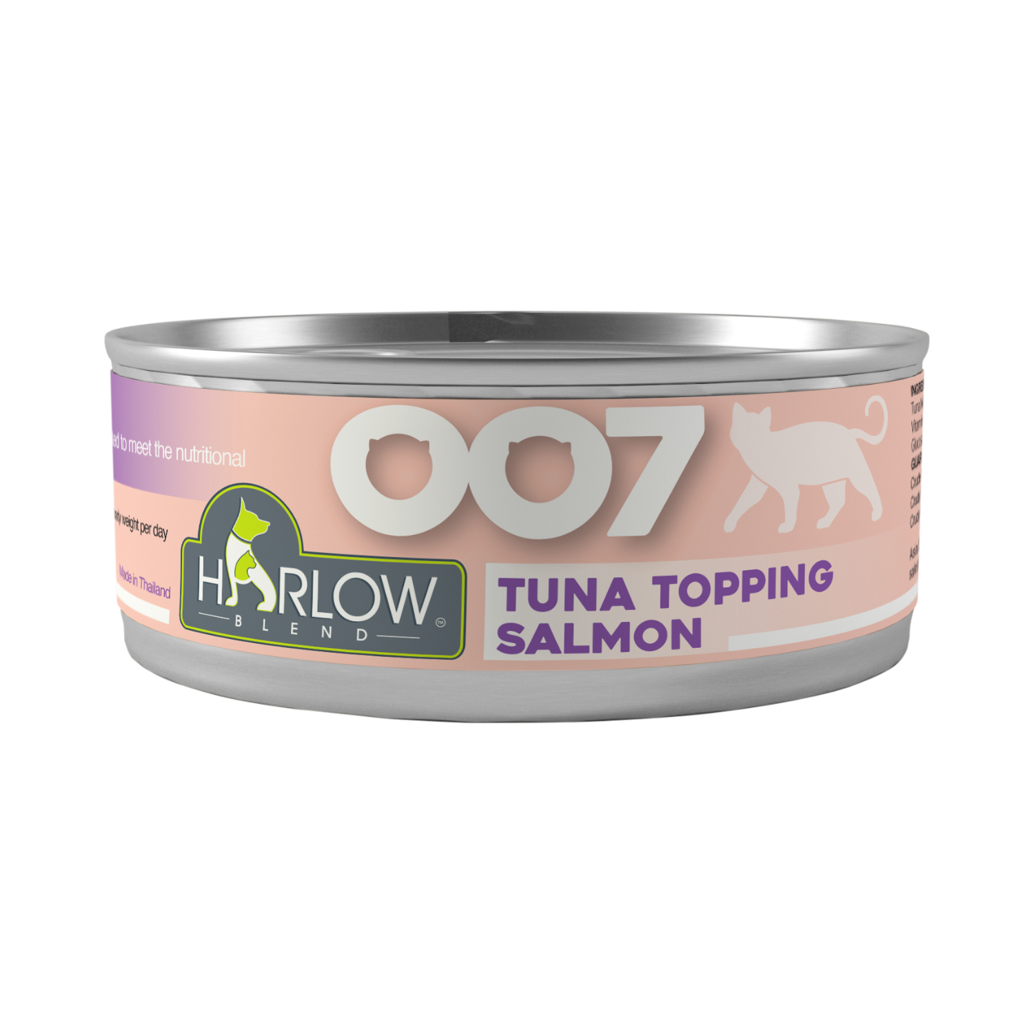 Harlow Blend 007 鮪魚鮭魚高湯貓罐頭| 80g