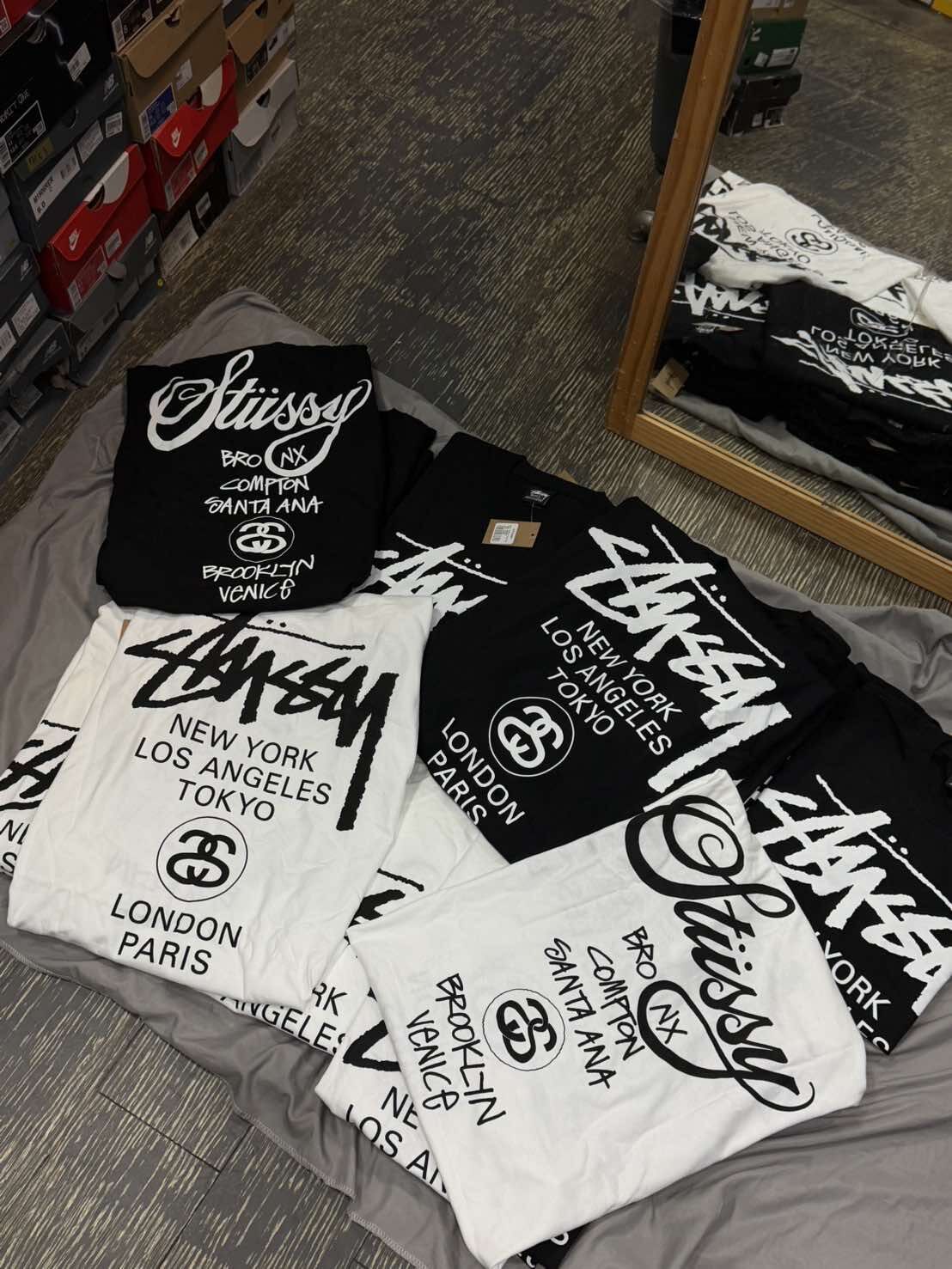 Stussy 26ss World Tour Tee  巡迴短T 3903962
