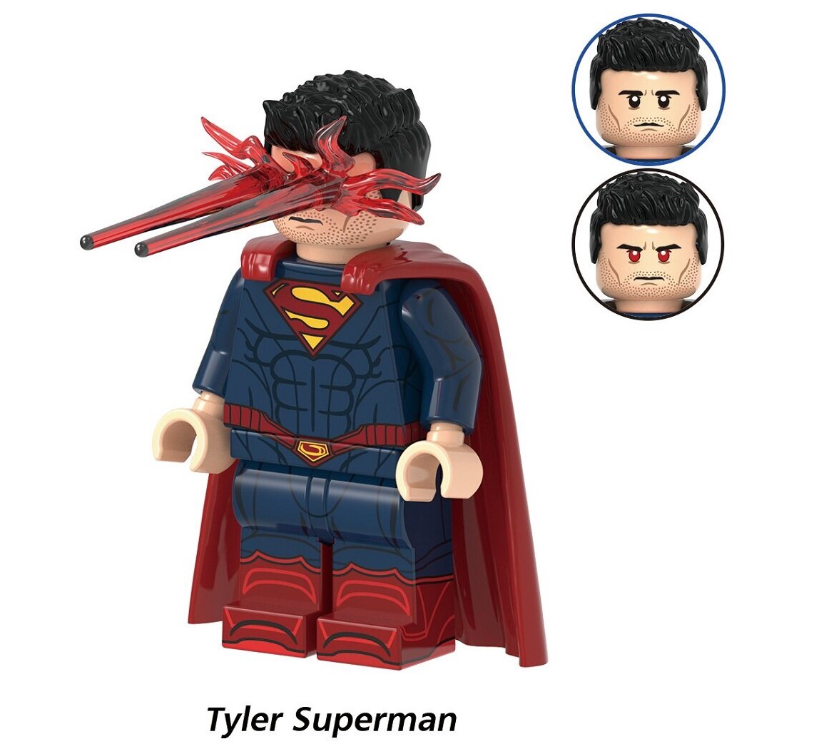 Superman DC Custom Minifigures Fit Lego G0190 GH0705