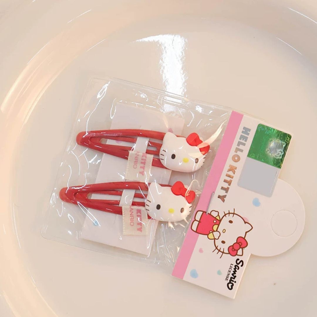 Hello Kitty Sanrio |2P 髮夾套裝