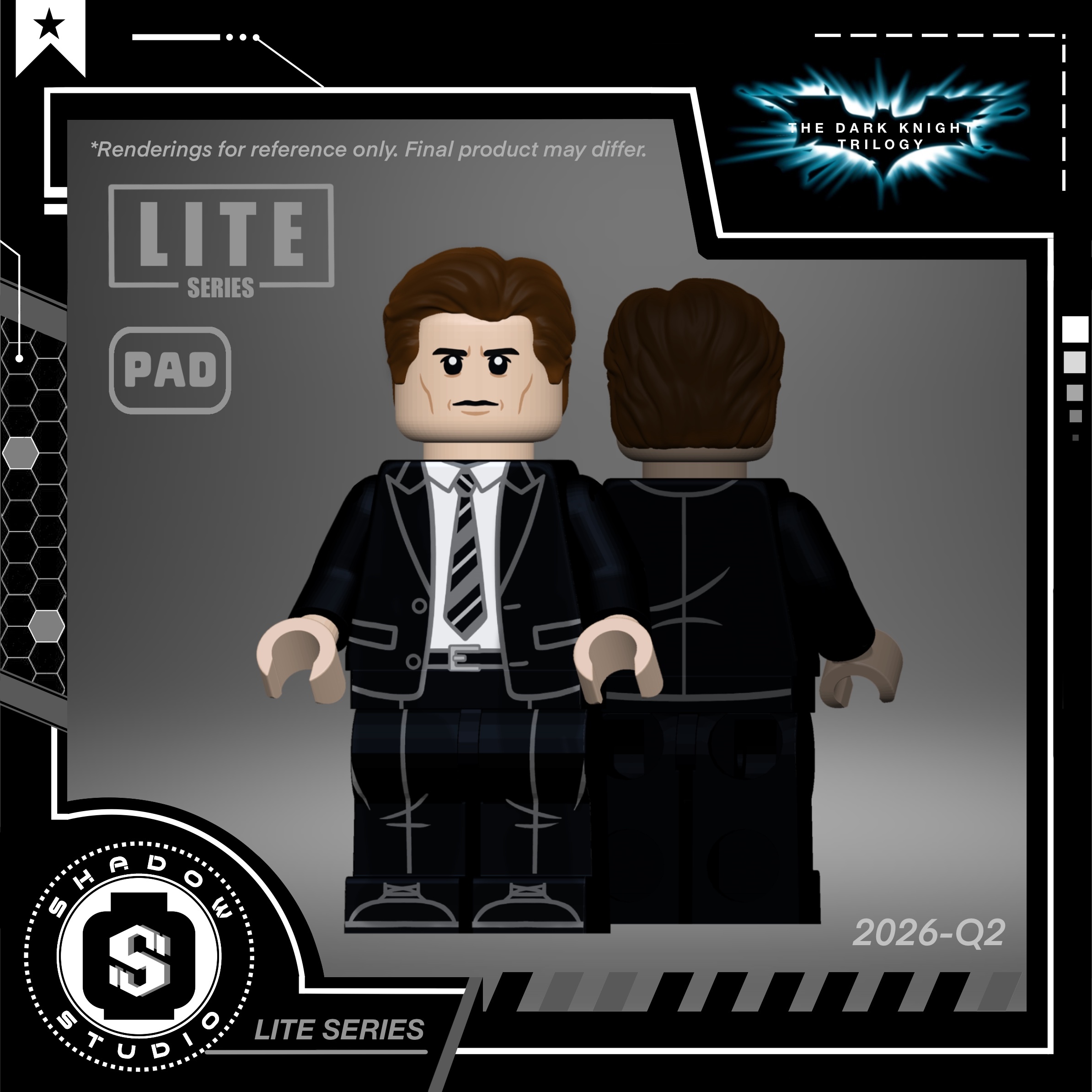 [Shadow Studio][Preorder] The Dark Knight - Bruce Wayne  [PADprinted]