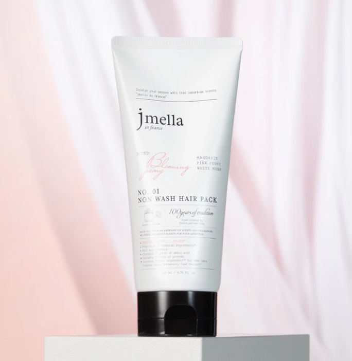 [S] JM JMELLA IN FRANCE BLOOMING PEONY NO WASH HAIR PACK, 8809794736025 (SJM61)