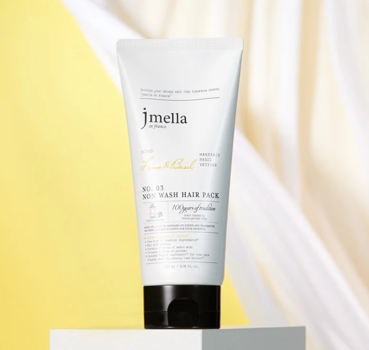 [S] JM JMELLA IN FRANCE LIME & BASIL NO WASH HAIR PACK, 8809794736049 (SJM63)