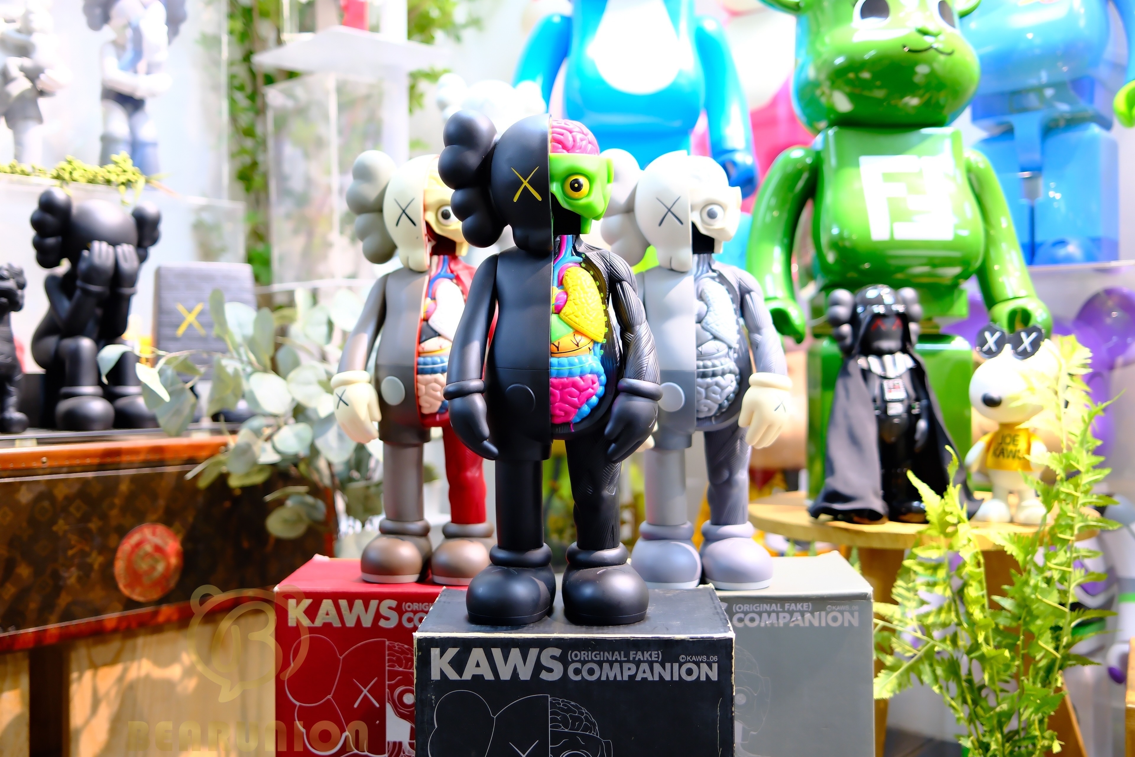 🥇In Stock🥇KAWS Five Years Later 5YL Dissected Companion Set of 3