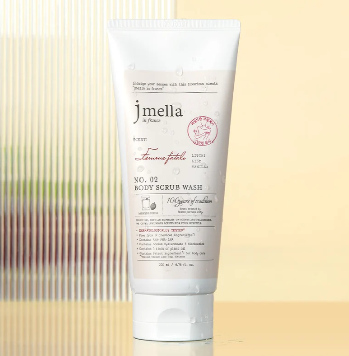 [S] JM JMELLA IN FRANCE FEMME FATALE BODY SCRUB WASH, 8809794736612 (SJM66)
