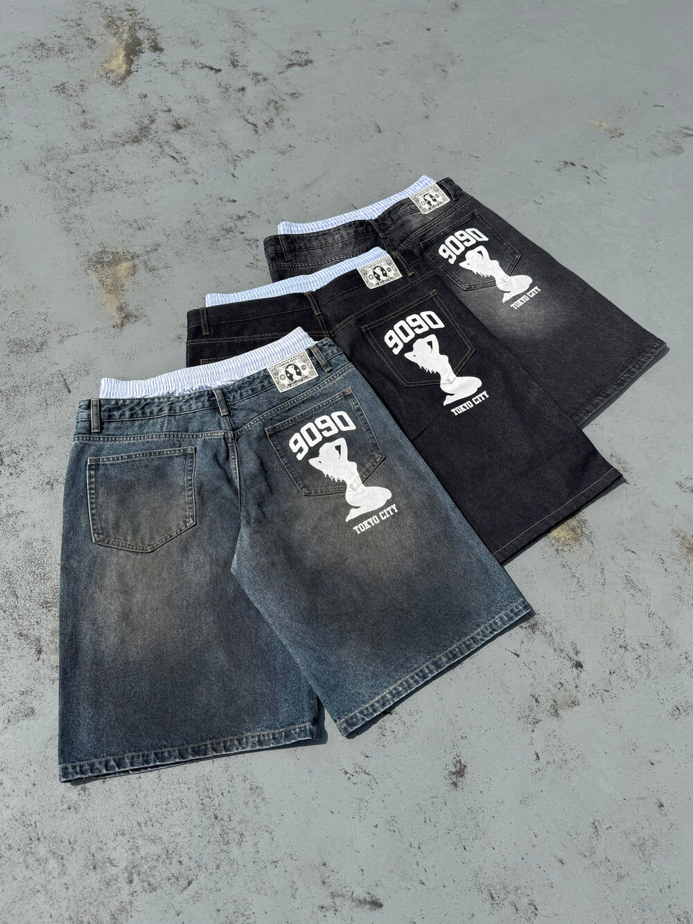 【9090】0509發售 Sexy Logo Layered Buggy Jorts