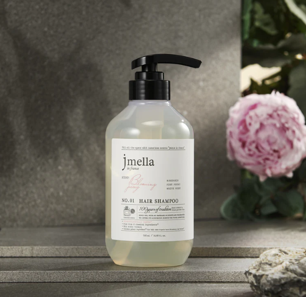 [S] JM JMELLA IN FRANCE BLOOMING PEONY HAIR SHAMPOO, 8809711716475 (SJM71)