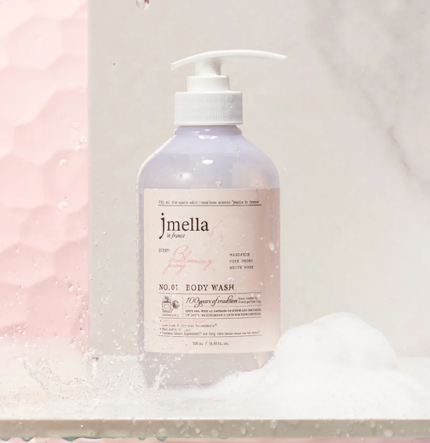 [S] JM JMELLA IN FRANCE BLOOMING PEONY BODY WASH, 8809711716901 (SJM72)