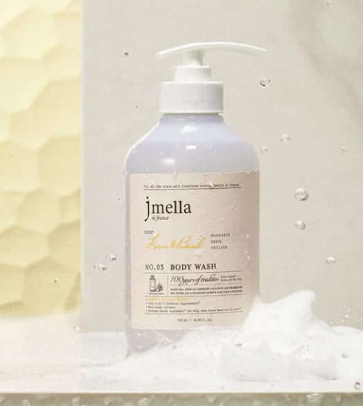 [S] JM JMELLA IN FRANCE LIME & BASIL BODY WASH, 8809711716826 (SJM78)