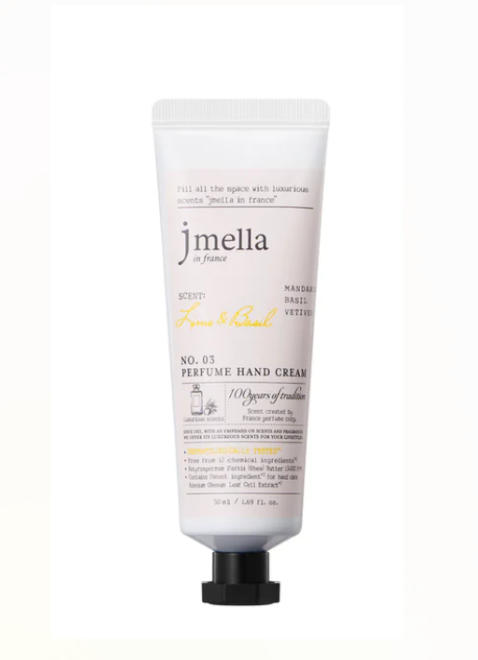 [S] JM JMELLA IN FRANCE LIME & BASIL PERFUME HAND CREAM, 8809711718097 (SJM81)