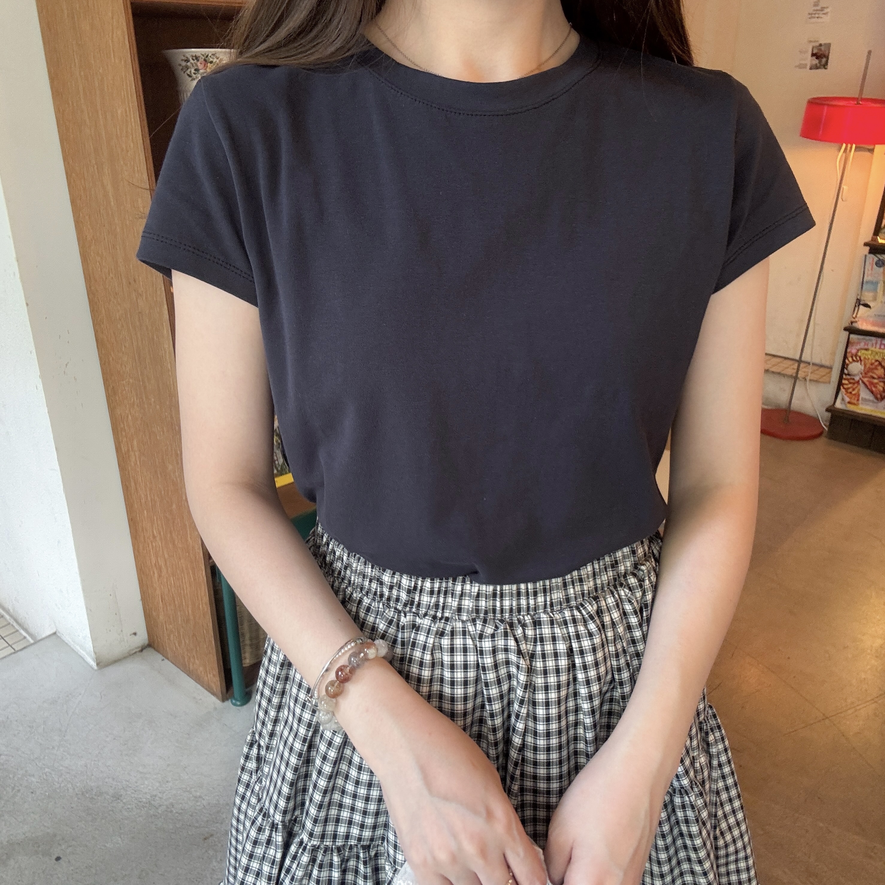 薄棉質basic tee